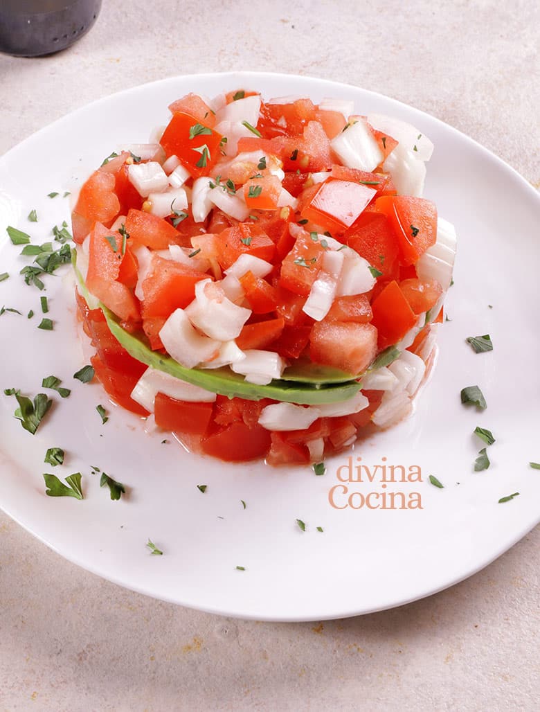 tartar de tomate