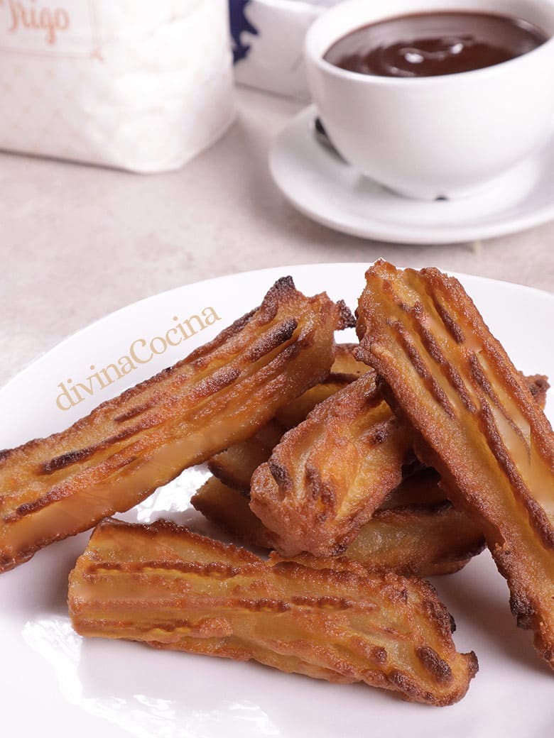 churros caseros en freidora de aire airfryer