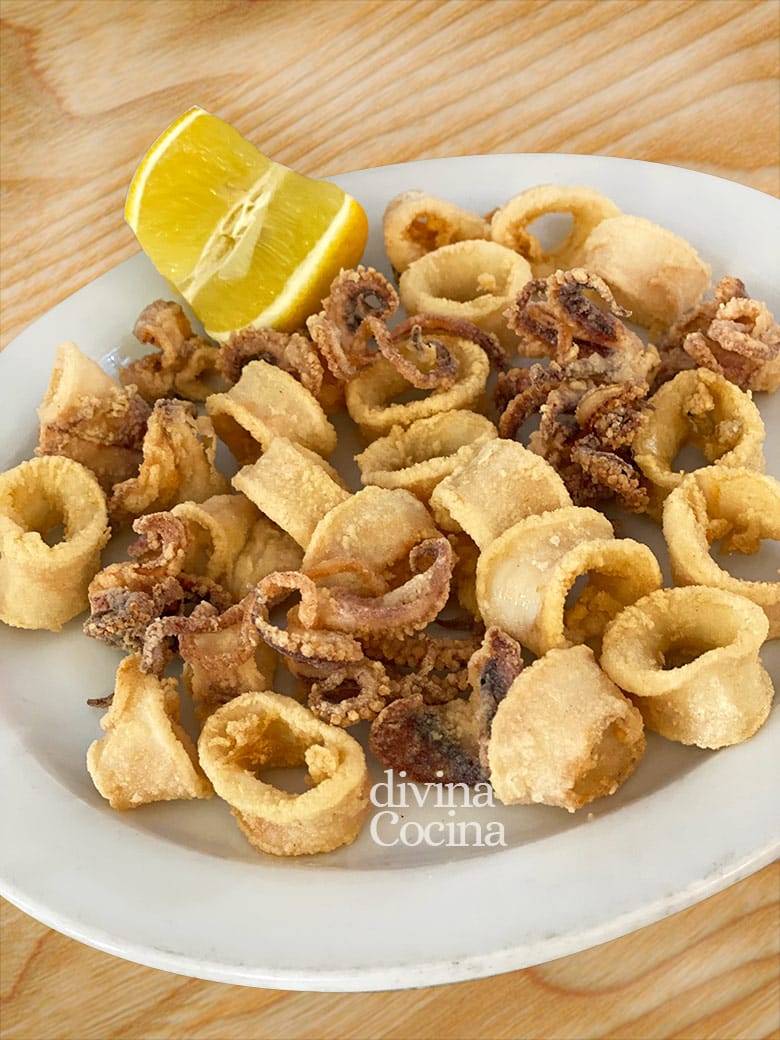 chipirones fritos a la andaluza chopitos