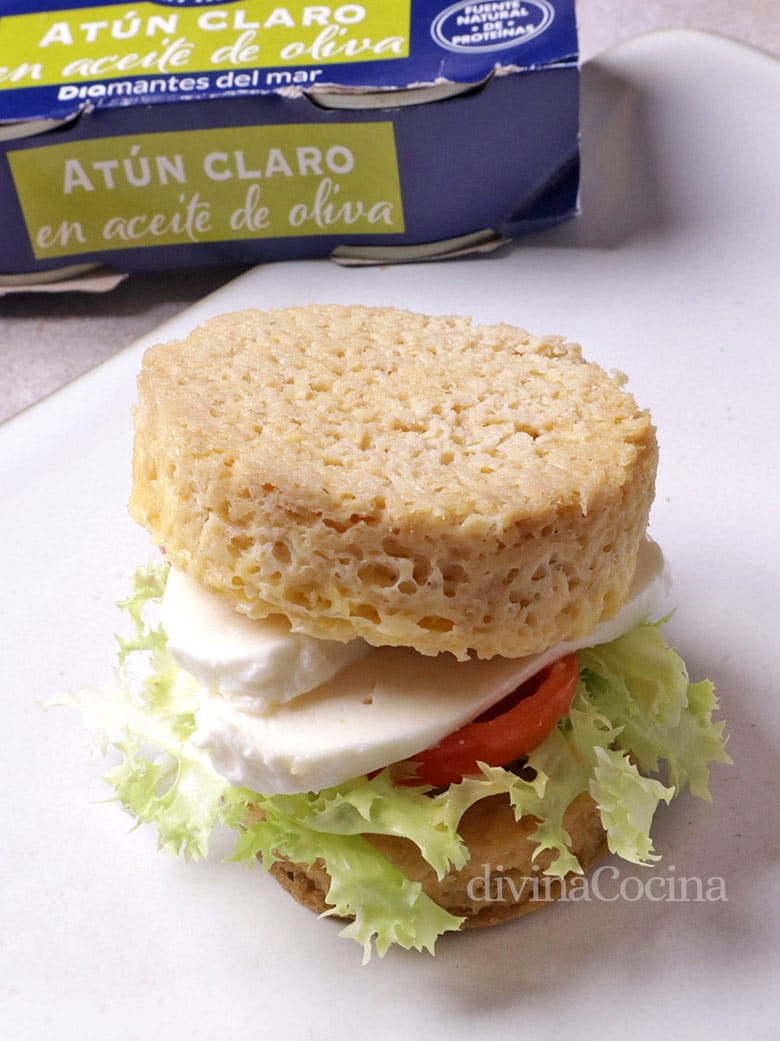 pan de atun sin harina