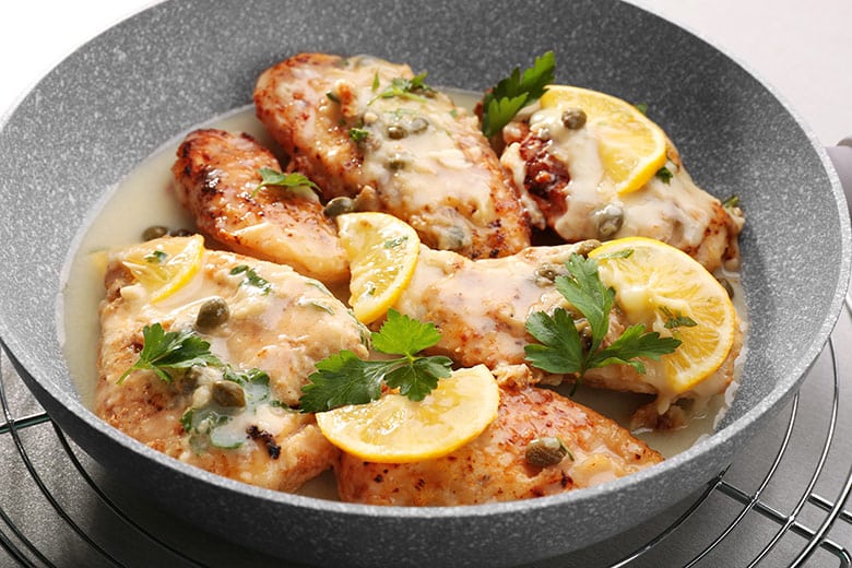 piccata de pollo o pollo piccata