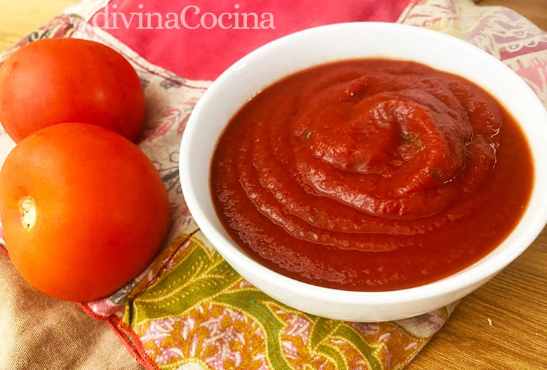 hacer salsa passata de tomates