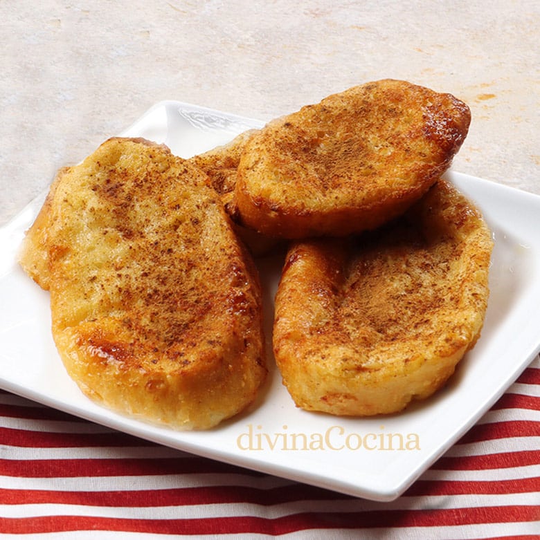 torrijas en freidora de aire sin azucar