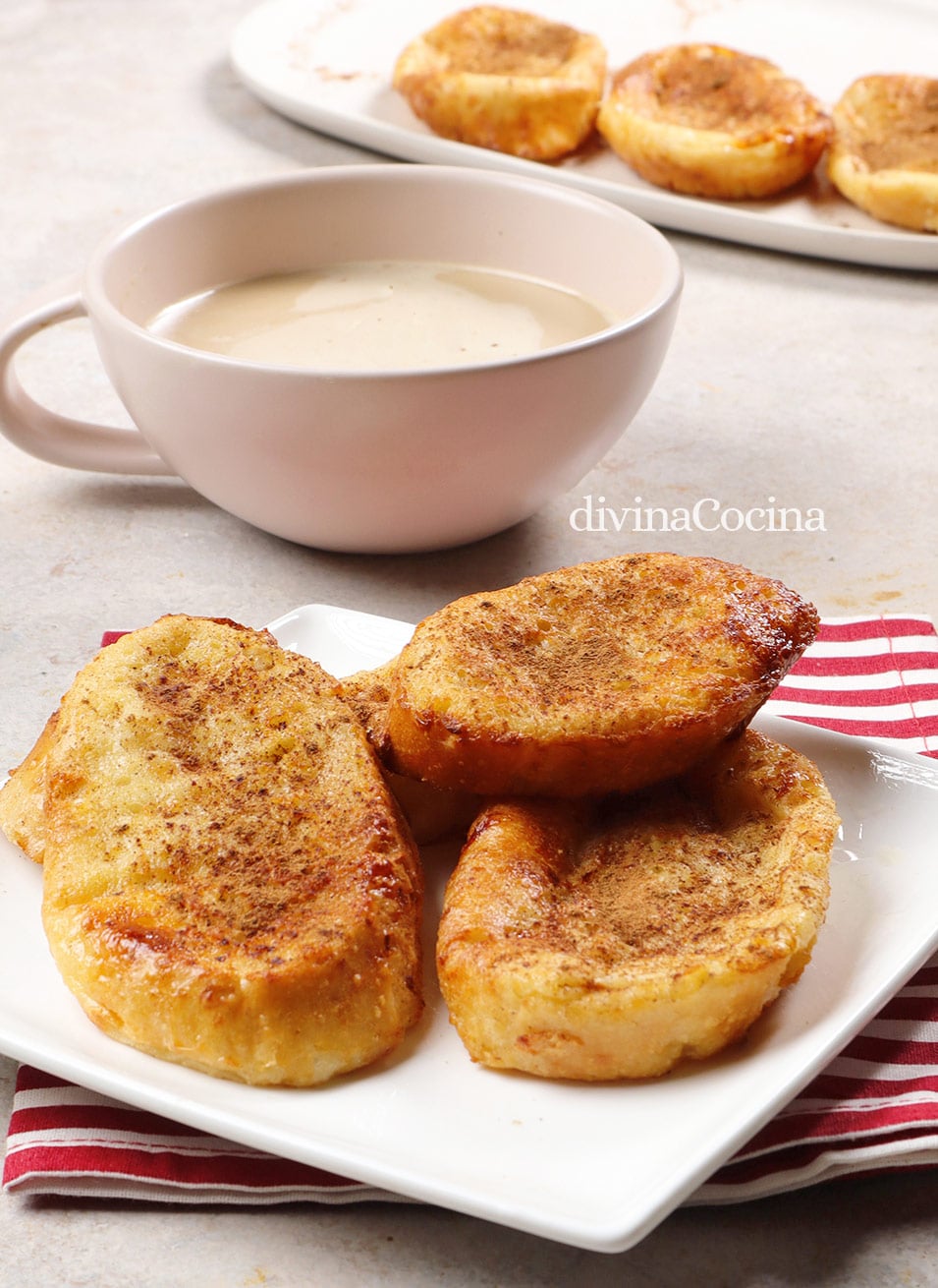 torrijas en freidora de aire sin azucar