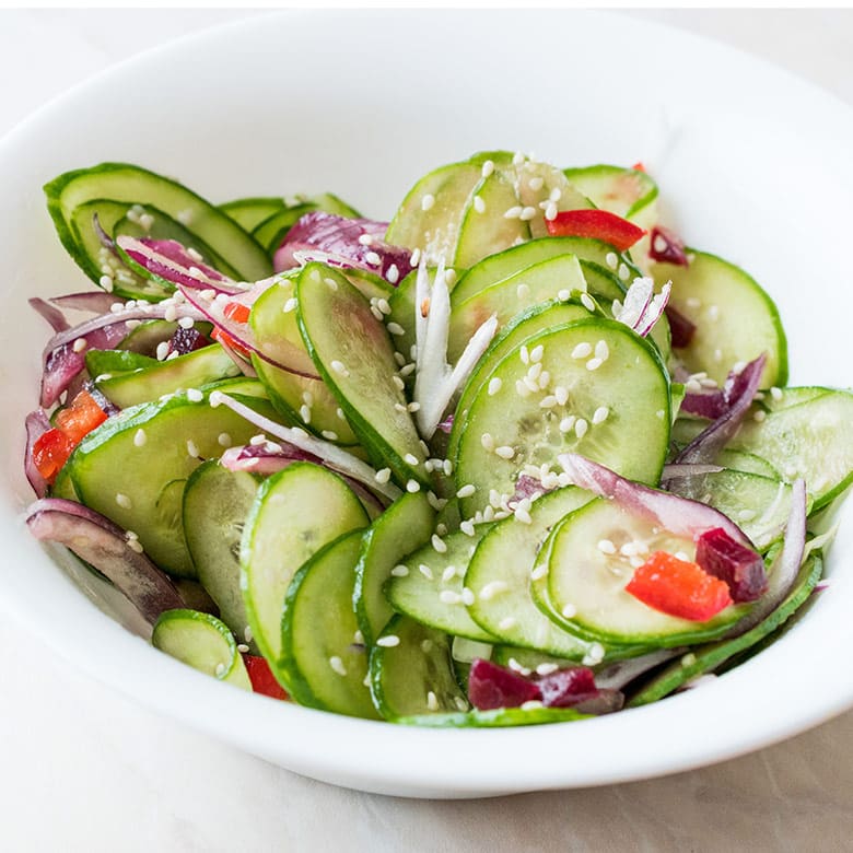 ensalada japonesa de pepino sunomomo