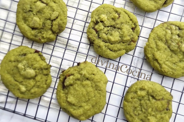 cookies de aguacate