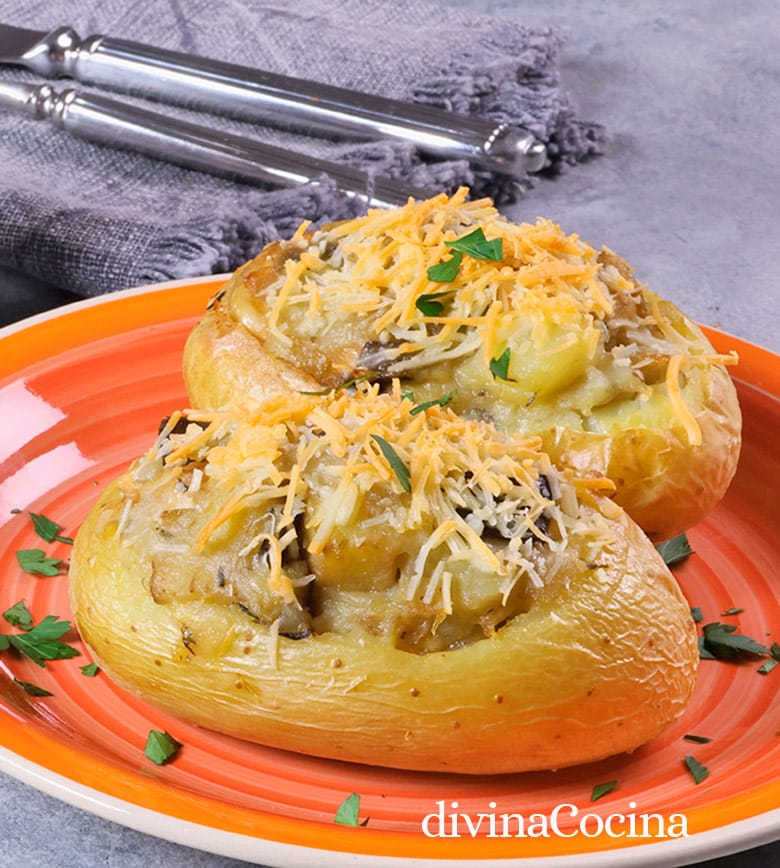 Patatas rellenas de verduras 1