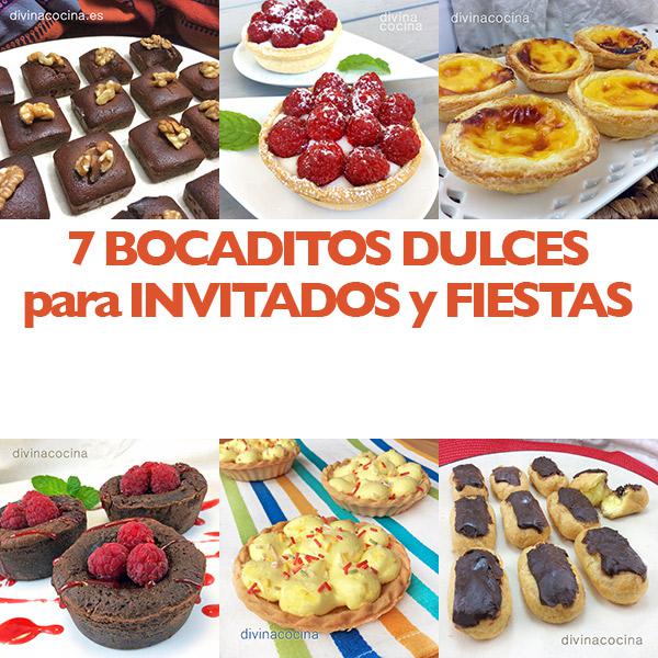 agencia Restringido Involucrado 7 bocaditos dulces para fiestas - Receta de DIVINA COCINA