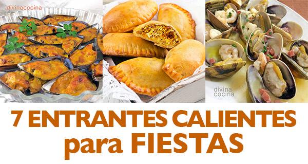 7 entrantes calientes para fiestas