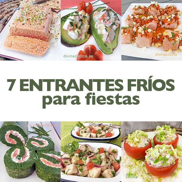 receta de entrantes fríos para fiestas