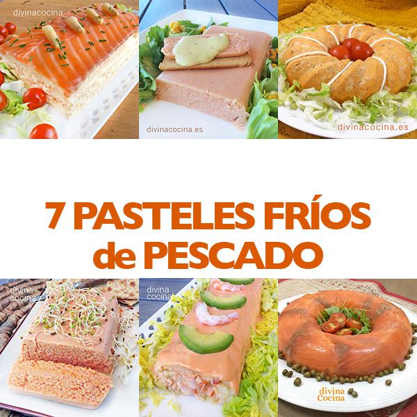 7 pasteles fríos de pescado