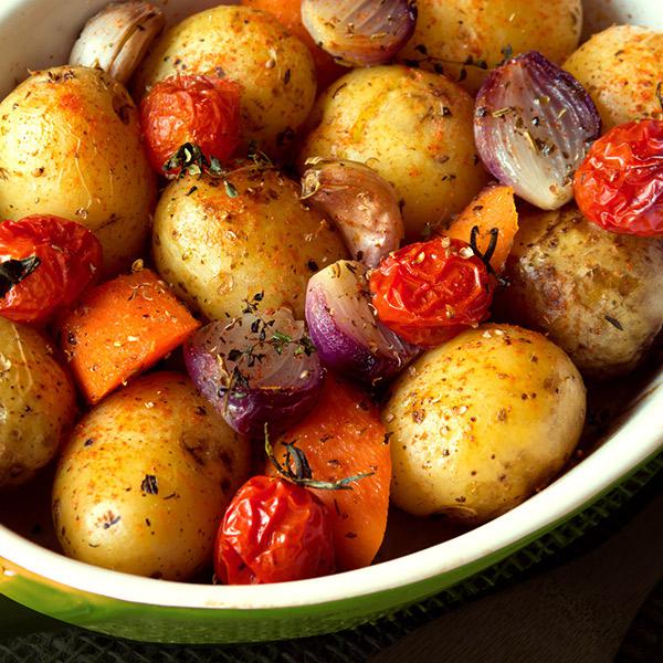 patatas asadas para guarnicion