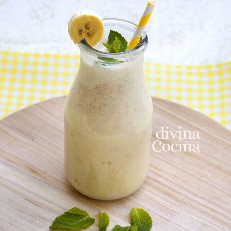 smoothie platano yogur