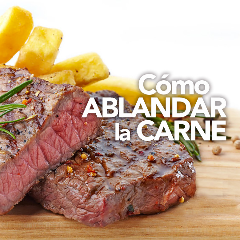 Trucos para ablandar la carne antes de cocinarla