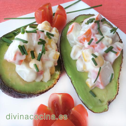 aguacates rellenos