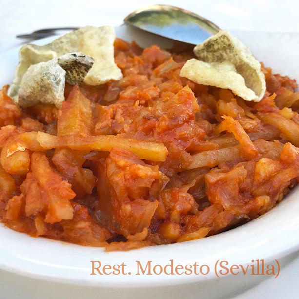 bacalao ajoarriero modesto