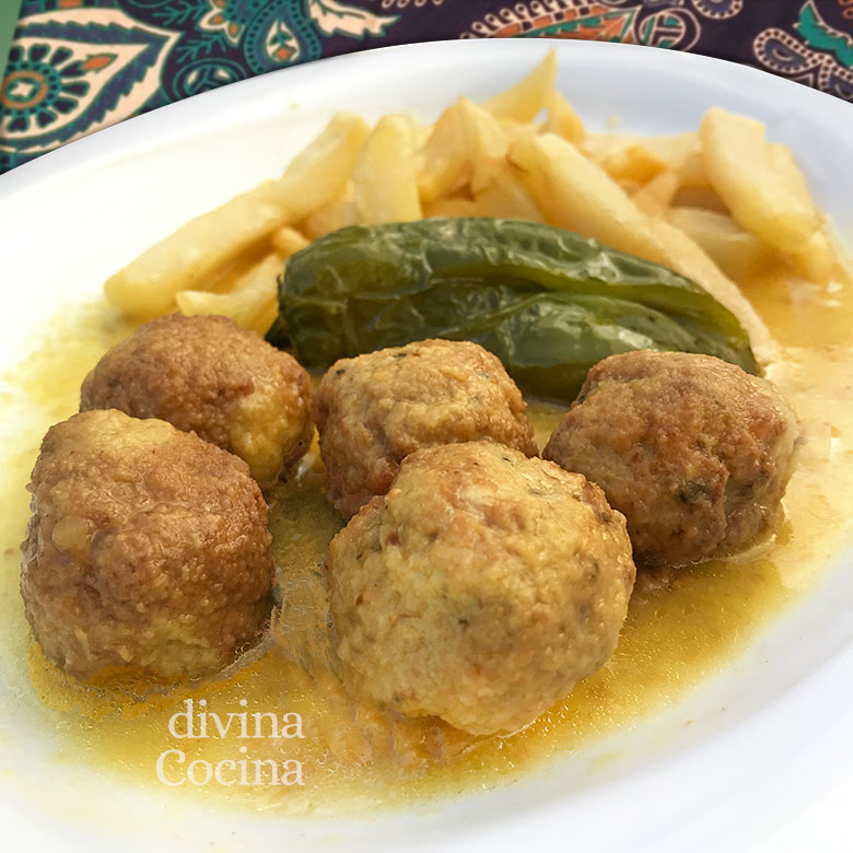 albondigas de cordero al curry