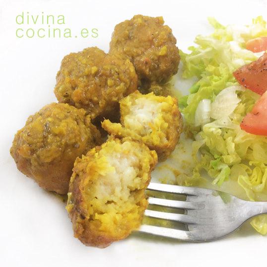 albóndigas de pescado