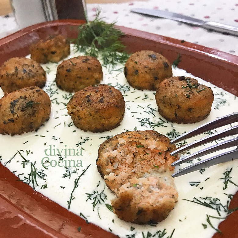 albondigas de salmon