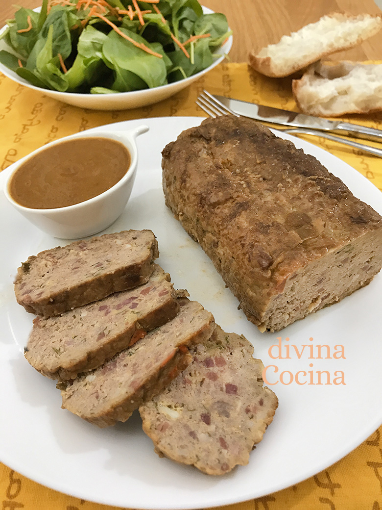 Albondigón de carne picada - Receta de DIVINA COCINA