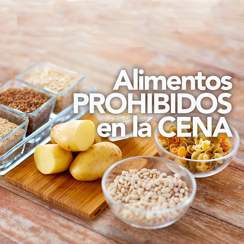 alimentos prohibidos en la cena 