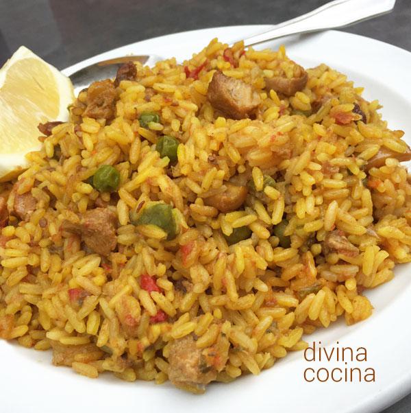 arroz campero con carne