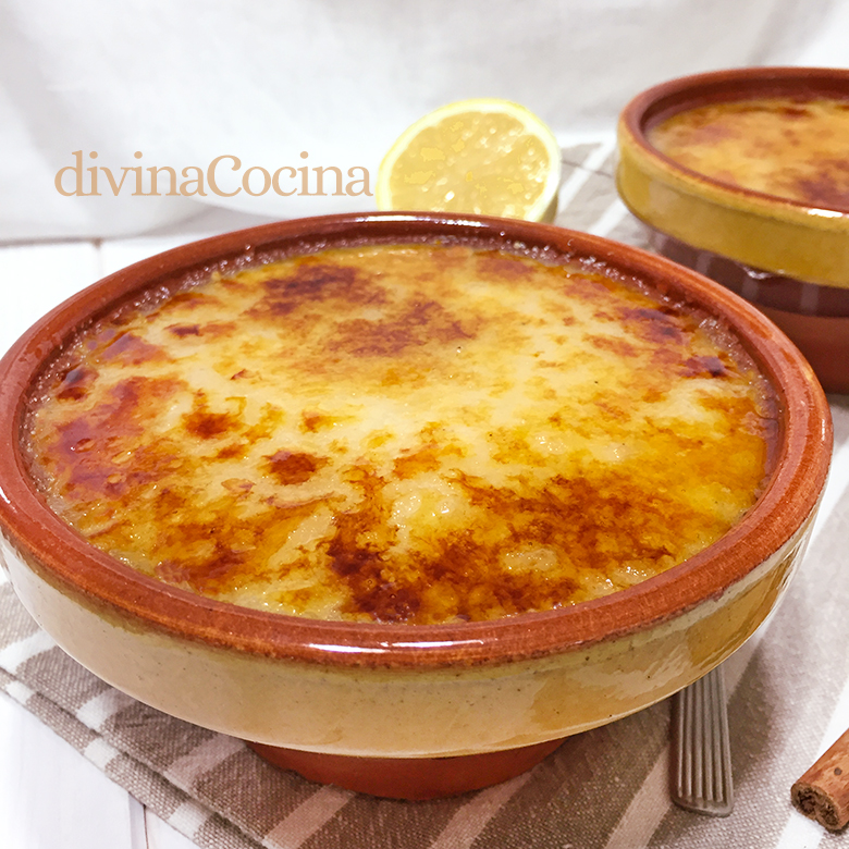 arroz con leche al estilo asturiano