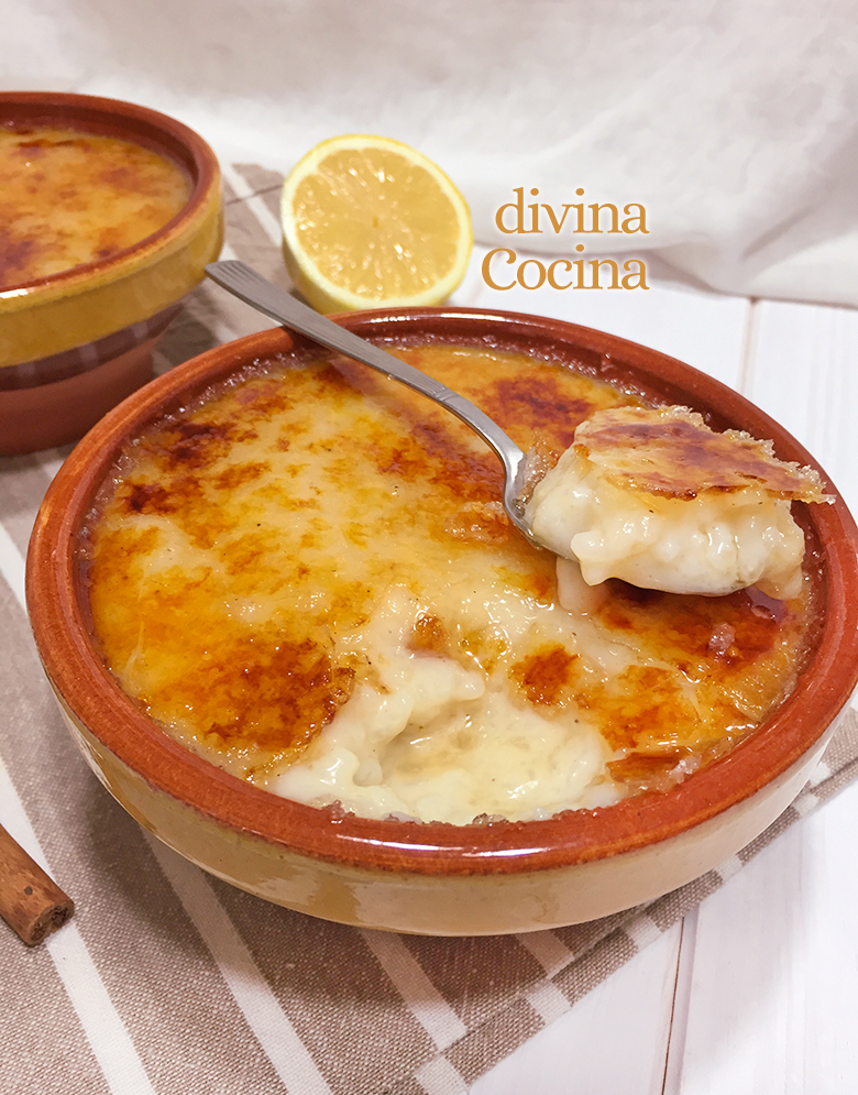 arroz con leche al estilo asturiano