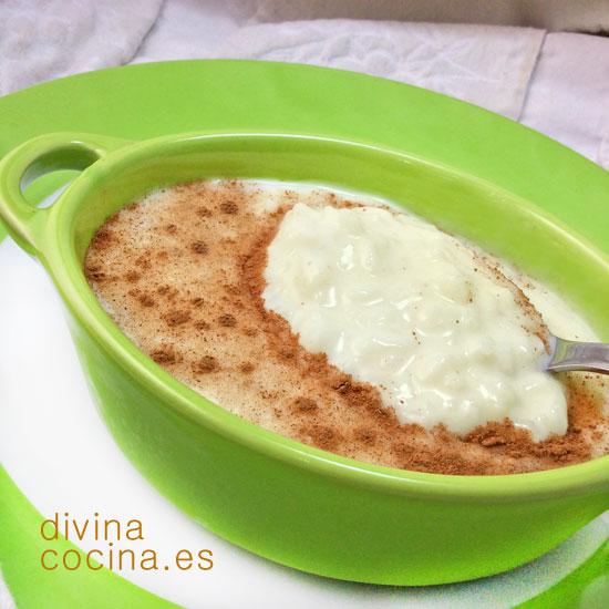 Arroz con leche condensada - Receta de DIVINA COCINA