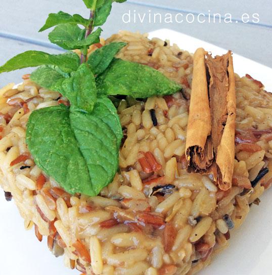 arroz especiado para guarnición