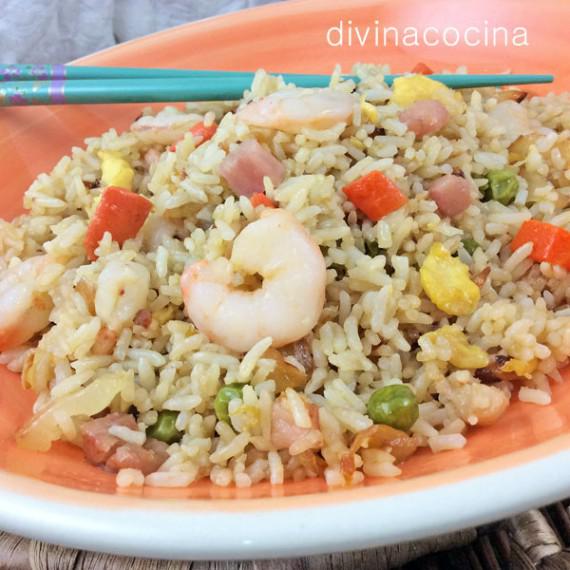 arroz tres delicias chino