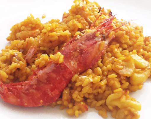 arroz con carabineros