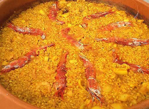 arroz con carabineros