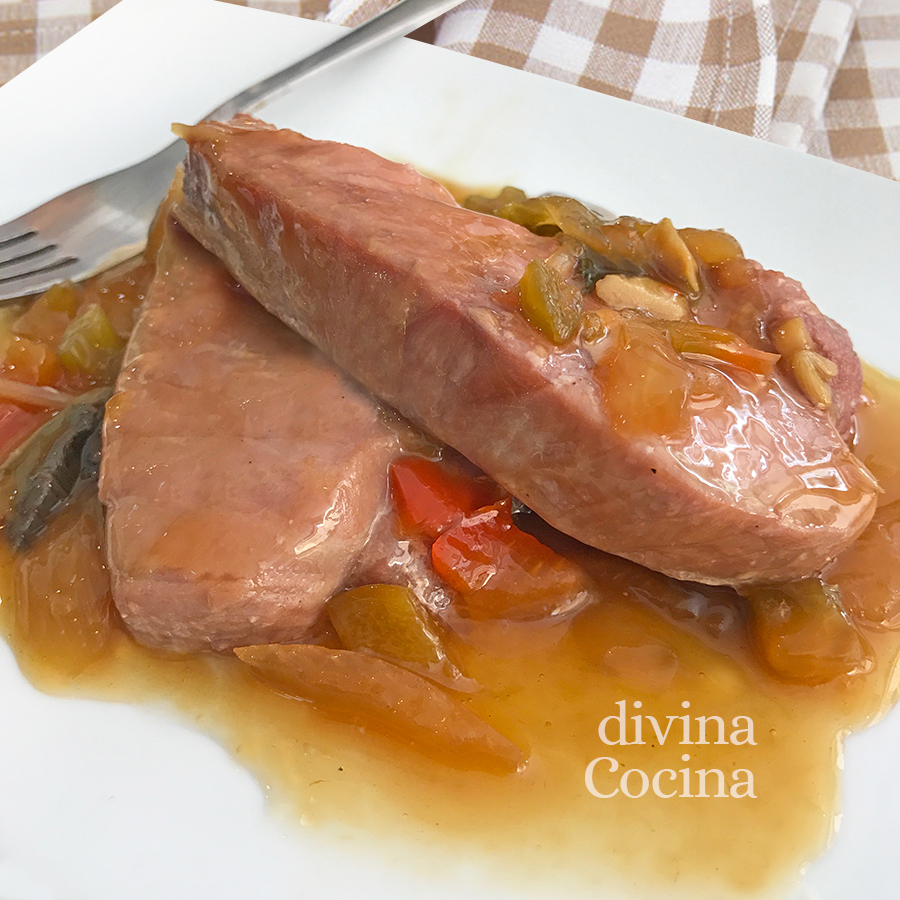 Arriba 57+ imagen receta atun en salsa