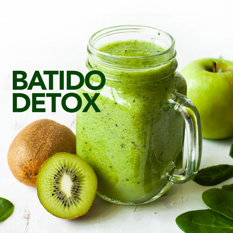 batido depurativo de kiwi y manzana