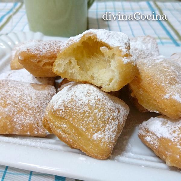 Beignets buñuelos franceses