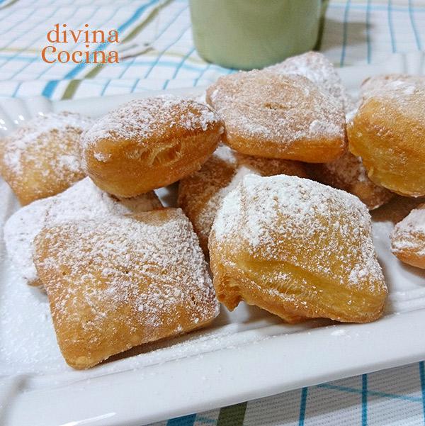 Beignets buñuelos franceses