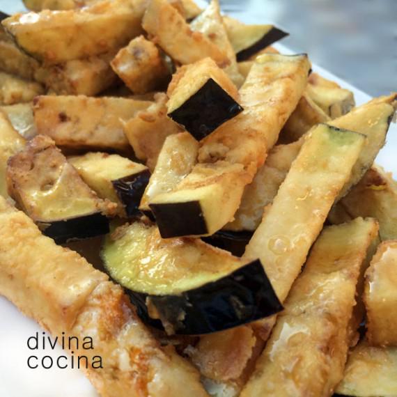 Berenjenas Fritas Con Miel Receta De Divina Cocina