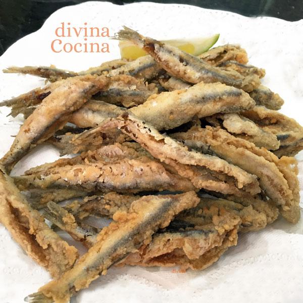 boquerones en adobo fritos