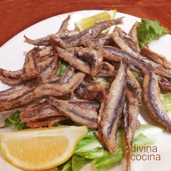 boquerones en adobo fritos