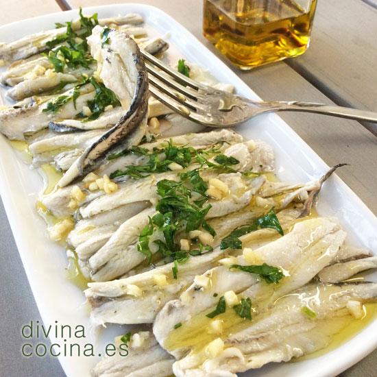 boquerones en vinagre