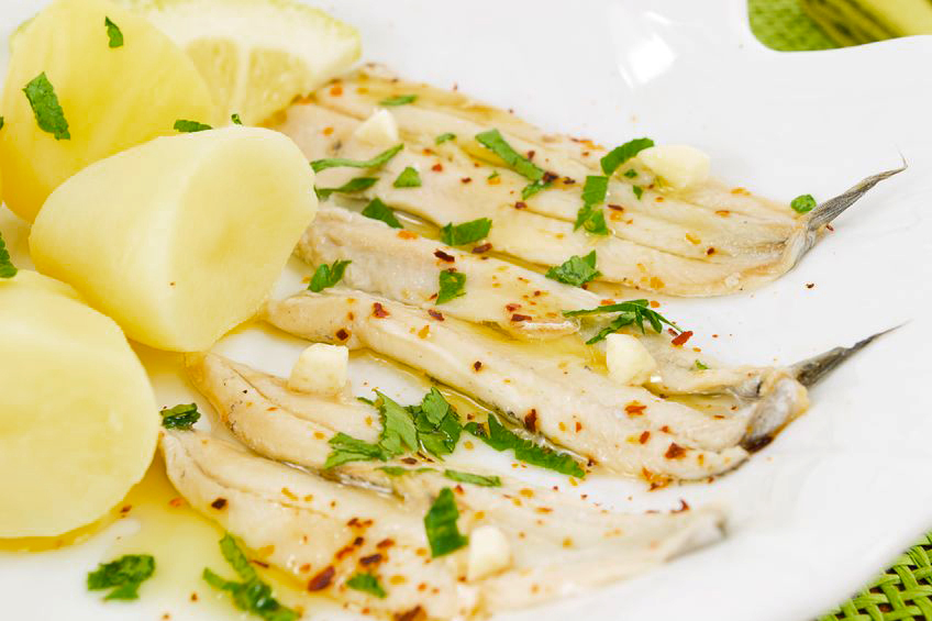 RECETA BOQUERONES AL LIMON MARINADOS