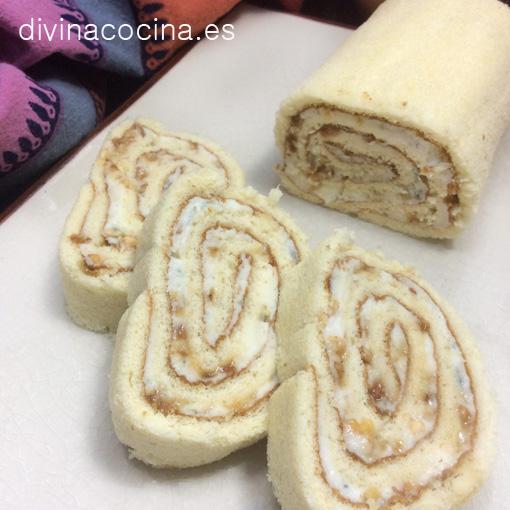 Brazo de gitano de roquefort