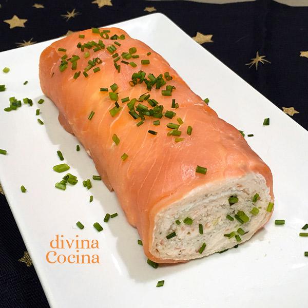 receta brazo de gitano de salmon