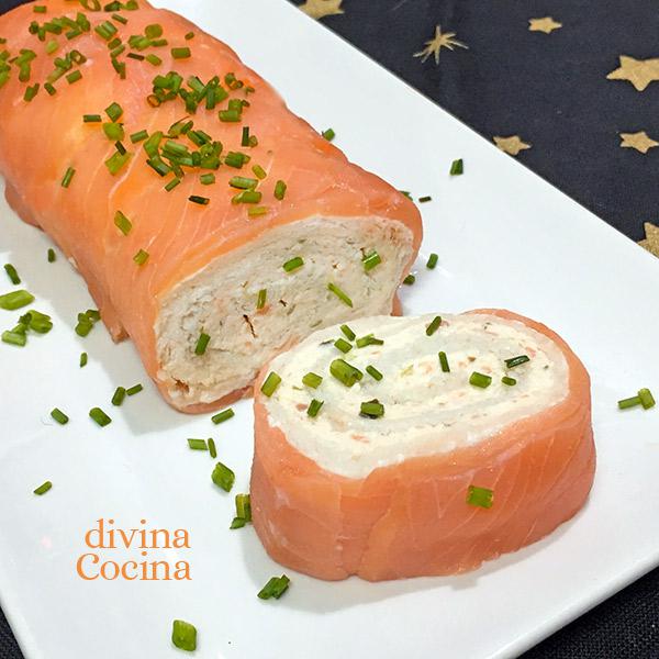 receta brazo de gitano de salmon