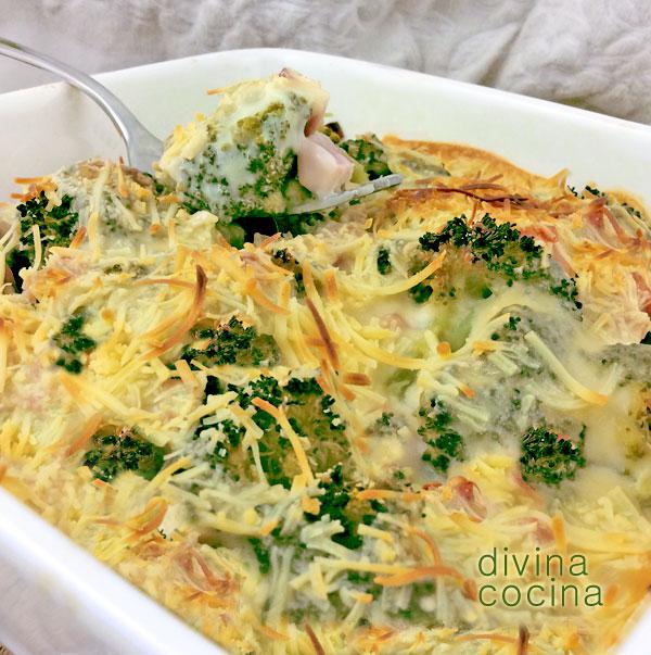 brocoli gratinado