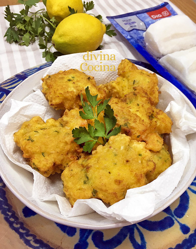 bunuelos de bacalao