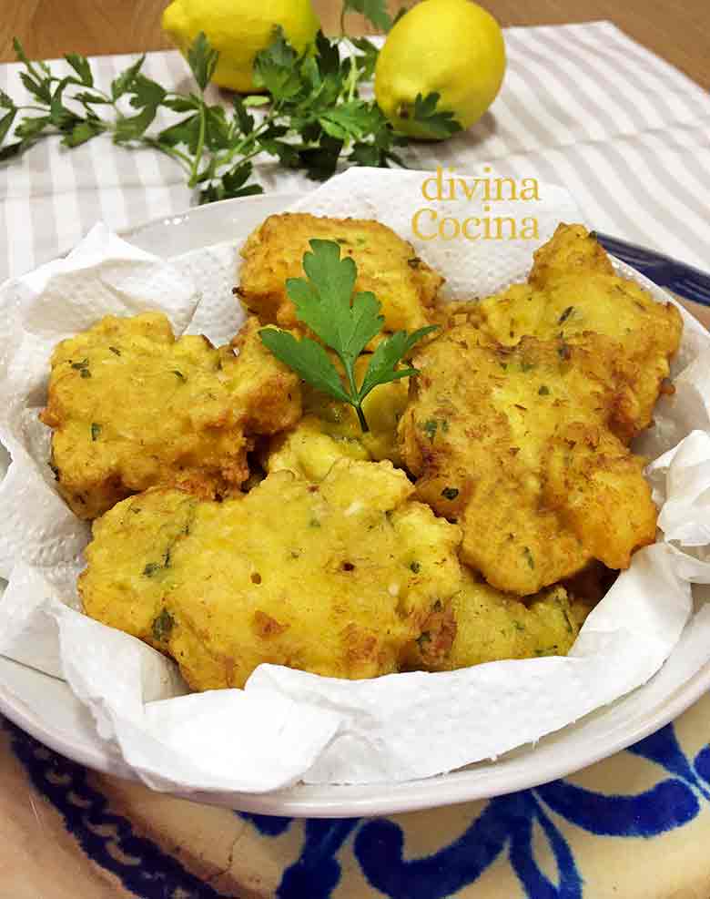 bunuelos de bacalao