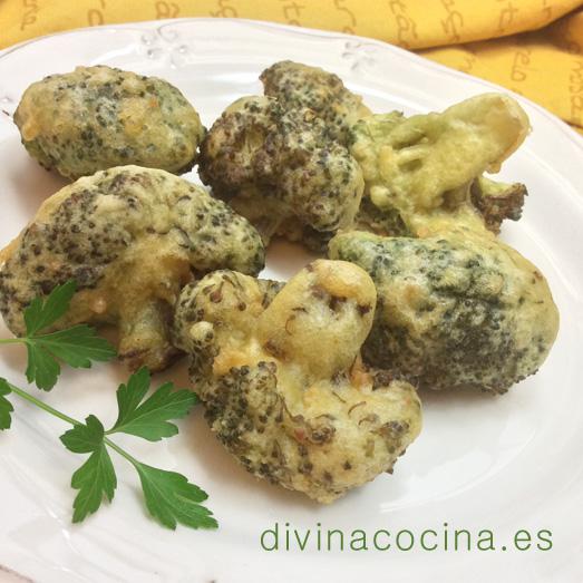 Bunuelos de brocoli o coliflor