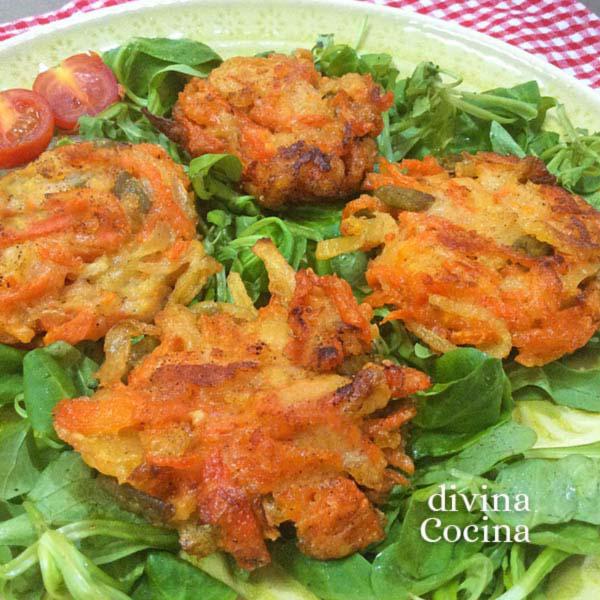 buñuelos de verdura